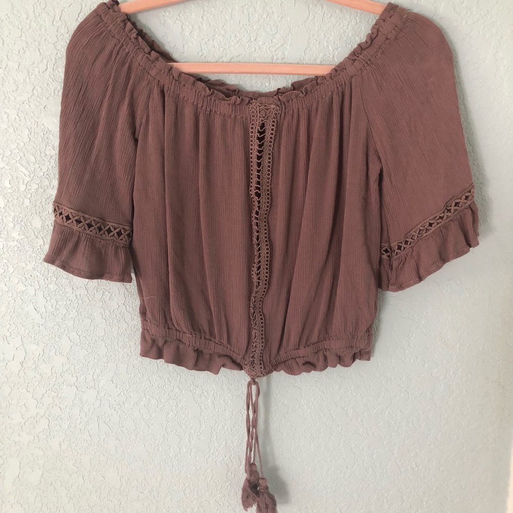 Off the shoulder top